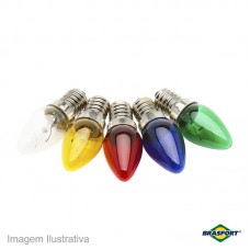 07969 - LAMPADA CHUPETA 07WX110V BRASF.SORT C/25