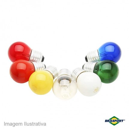 LAMPADA LUSTRE 40WX220V LEIT.BRASF.7225