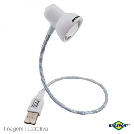 LUMINARIA BRASFORT LED USB 7843