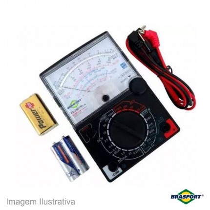MULTIMETRO ANALOGICO GDE BRASFORT 8521