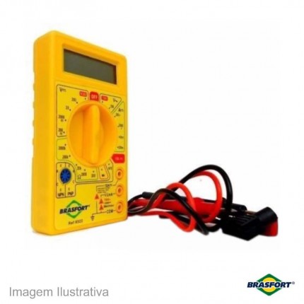 MULTIMETRO DIGITAL BRASFORT 8522