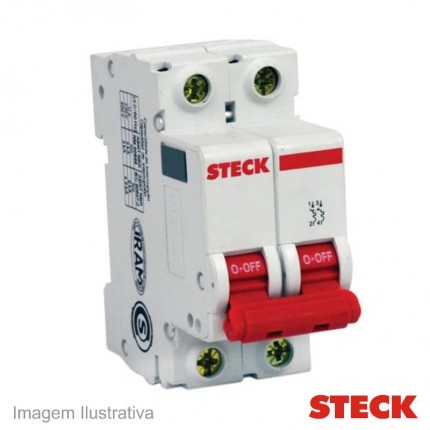 DISJUNTOR STECK DIN BIP.006A SD6206 B