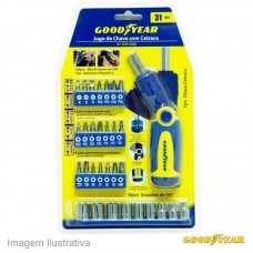 36314 - JOGO DE CHAV.C/CATR.GOODYEAR C/31PC 4006