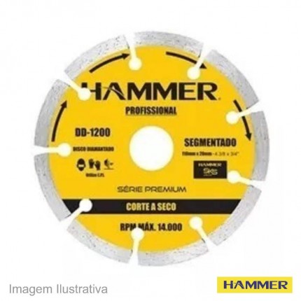 DISCO DIAMANT.HAMMER 41/2 SEGMENT.DD1200