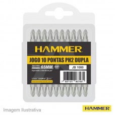 43147 - JOGO C/10 PONT.PARAF.HAM.65 JB1000(PH2)
