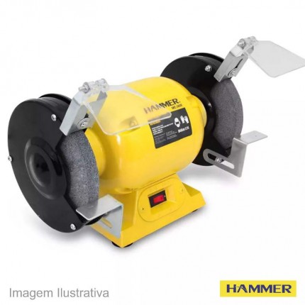 MOTO ESMERIL HAMMER 360W 3450RPM BIV