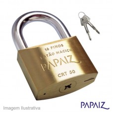 43892 - CADEADO PAPAIZ 50MM C/CH.TETRA