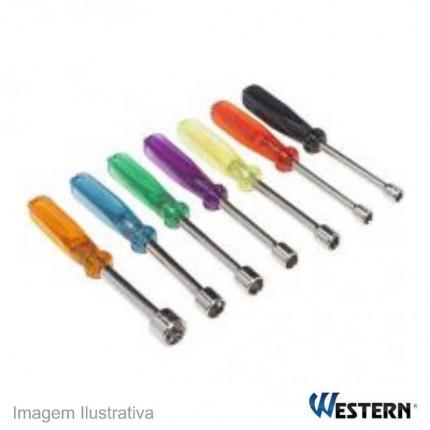 CHAVE CANHAO KIT C/07PC WESTERN 381