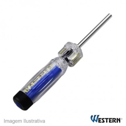 CHAVE FENDA WESTERN KIT C/24PONTAS W-28