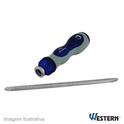 CHAVE PONTA DUPLA WESTERN FD/PH 3366