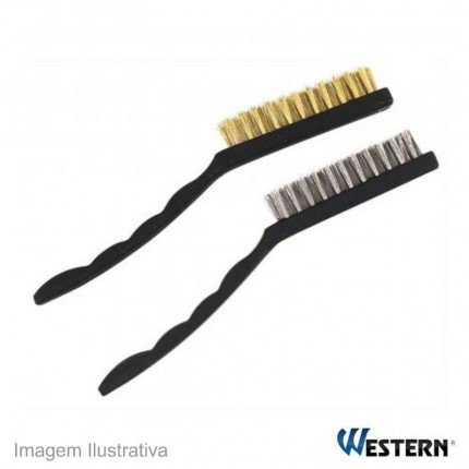 ESCOVA ACO KIT C/02PC WESTERN 2575