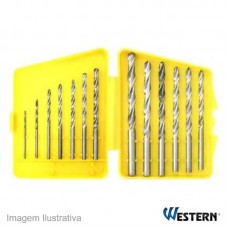 42823 - JOGO BROCA AR.13PCS WESTERN PRO 1513(AM)