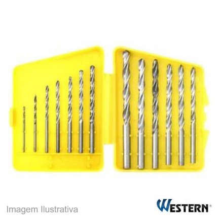 JOGO BROCA AR.13PCS WESTERN PRO 1513(AM)