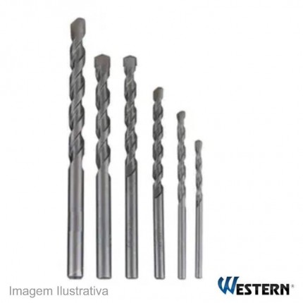 JOGO BROCA WIDEA 06PCS WESTERN 116/6