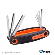 36530 - JOGO CHAVE ALLEN WESTERN 08PC DOBR.TQ-5