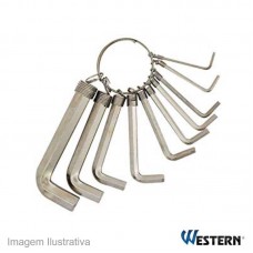 38699 - JOGO CHAVE ALLEN WESTERN 10PC CR ALC-20