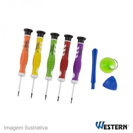 JOGO CHAVE PRECISAO 08PC WESTERN CEL-11