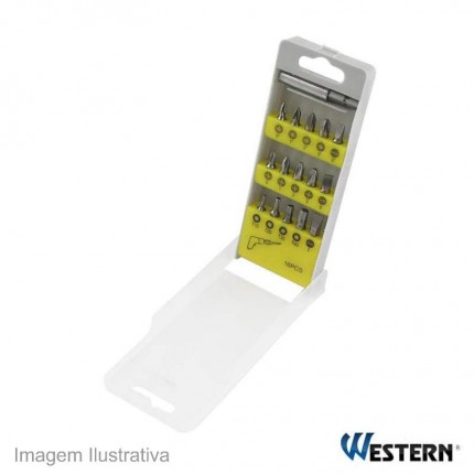 KIT BITS C/16 PC WESTERN 287 ESTOJO