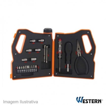 KIT DE FERRAM.WESTERN 21PC 3221 (GALAO)