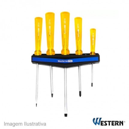 KIT FENDA WESTERN 05PC PRO AM 75-50