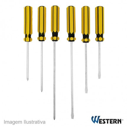 KIT FENDA WESTERN 06PC 306/5