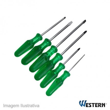 KIT FENDA WESTERN 06PC 306/6