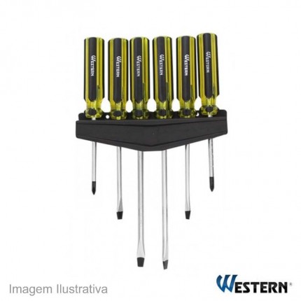 KIT FENDA WESTERN 06PC 508/8