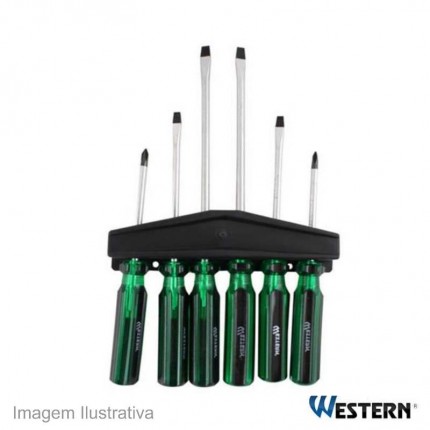 KIT FENDA WESTERN 06PC PRO VD 36-60