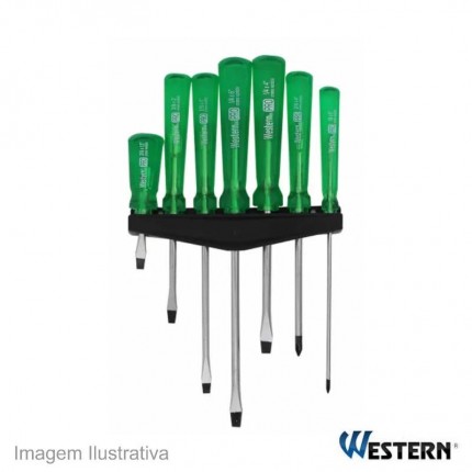 KIT FENDA WESTERN 07PC PRO VD 36-70