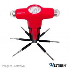 36495 - KIT FENDA WESTERN 8EM1 C/LANT.3LEDS MT-8