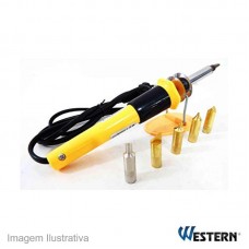 36506 - PIROGRAFO WESTERN 30W 220V C/5PONT.PI-07