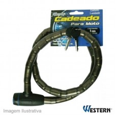 42672 - TRAVA P/MOTO WESTERN C/CH.18MM 1,0M CD31