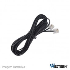 40327 - EXTENSAO LISA WESTERN RJ11 PT 03M ET-31