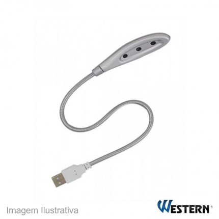 LUMINARIA WESTERN USB LED EL-35