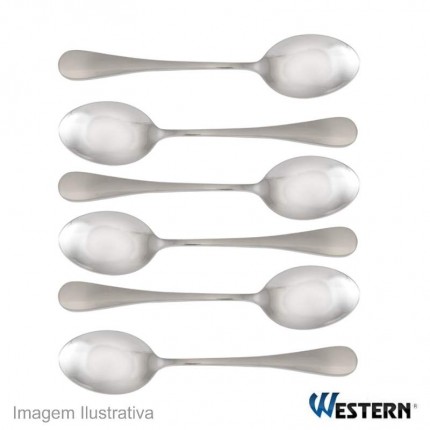 COLHER WESTERN INOX C/06 7028