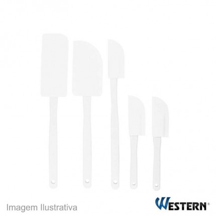 KIT C/05 ESPATULAS PVC WESTERN 1936