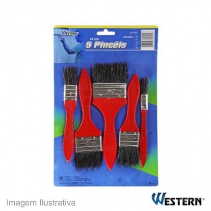 KIT C/05 PINCEIS WESTERN P-05 (VM)