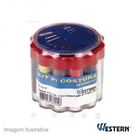 KIT COSTURA C-15 WESTERN ESTOJO