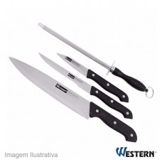 34057 - KIT FACA WESTERN C/04PC N-4