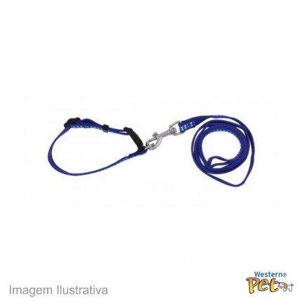 PET-207 GUIA P/CAES WESTERN 1,2M 1,5MM