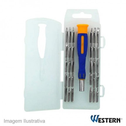 JOGO CHAVE INTERCABIAV.30PONT.CEL05 WEST