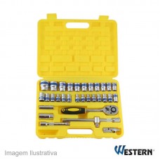 42816 - KIT SOQU.32PC C/CATR.1/2 WEST.W-231 PRO