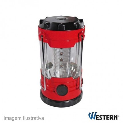 LUMINARIA LAMPIAO WEST.12LEDS EL951 3XAA