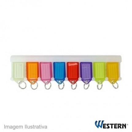 PORTA CHAVES ORGANIZAD.C/08 WESTERN K-78