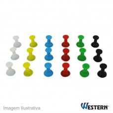 39628 - KIT C/18 PRENDED.MAGNETICOS WEST.FR-18