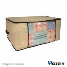 39761 - PORTA EDREDOM WESTERN 60X45X30CM 9020