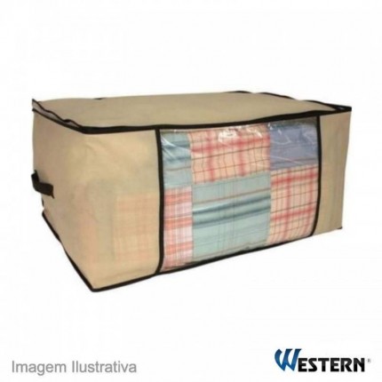 PORTA EDREDOM WESTERN 60X45X30CM 9020