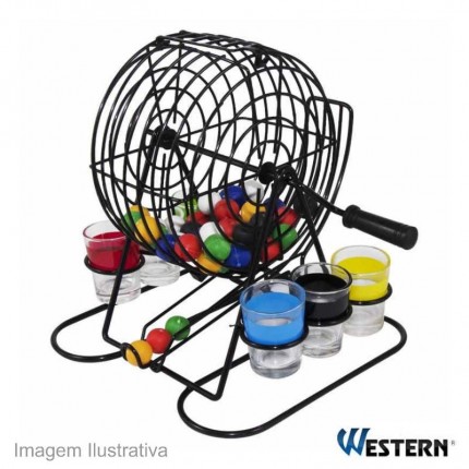 JOGO BINGO WEST.GLOBO/COPOS BG-101