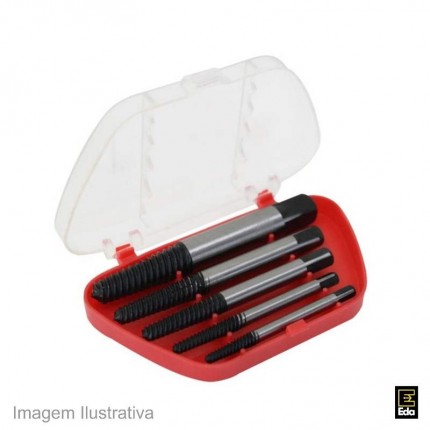 EXTRATOR DE PARAFUSOS C/05PC EXCEL.7RI