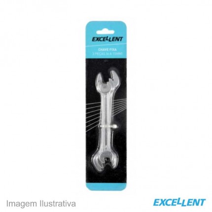 JOGO CHAVE FIXA EDA 6-15 03PCS 6NB